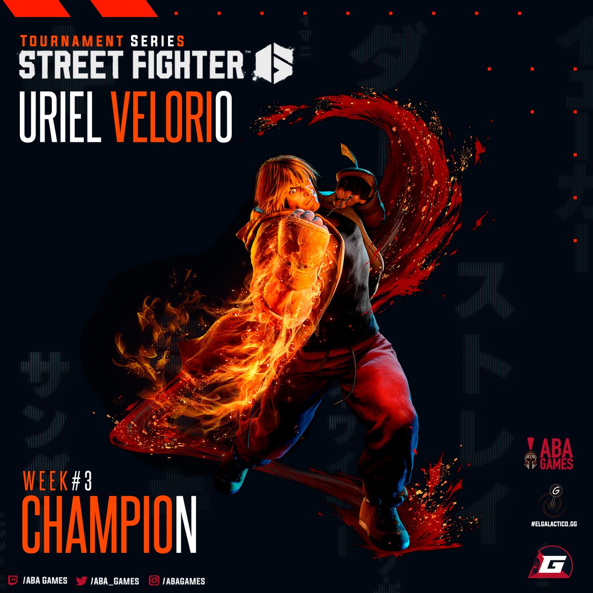 Felicidades al Top 8 de la tercera fecha de los torneos de SF6 y a Uriel Velorio por quedar campeón  🏆

🏆 <a href="/UrielVelorioc75/">ILLICIT | Uriel Velorio</a> 
🥈 <a href="/andyenigma/">AndyenigmaCR</a> 
🥉 Ero
4⃣ <a href="/Psychotool7/">Psychotool (André Castillo)</a> 
5⃣ <a href="/Kfuego15/">kevin bonilla</a> 
5⃣ <a href="/ByakuyaMasters/">🎮DH ByakuyaMasters🇭🇳</a> 
7⃣ <a href="/LordXatruch/">ABA|LordXatruch</a> 
7⃣ <a href="/pbrkyo/">Paulo Brenes R.</a> 

<a href="/CapcomLatam/">Capcom LATAM</a> <a href="/CapcomFighters/">Capcom Fighters</a> <a href="/DarkLegacyDL/">DarkLegacyTeam</a>
