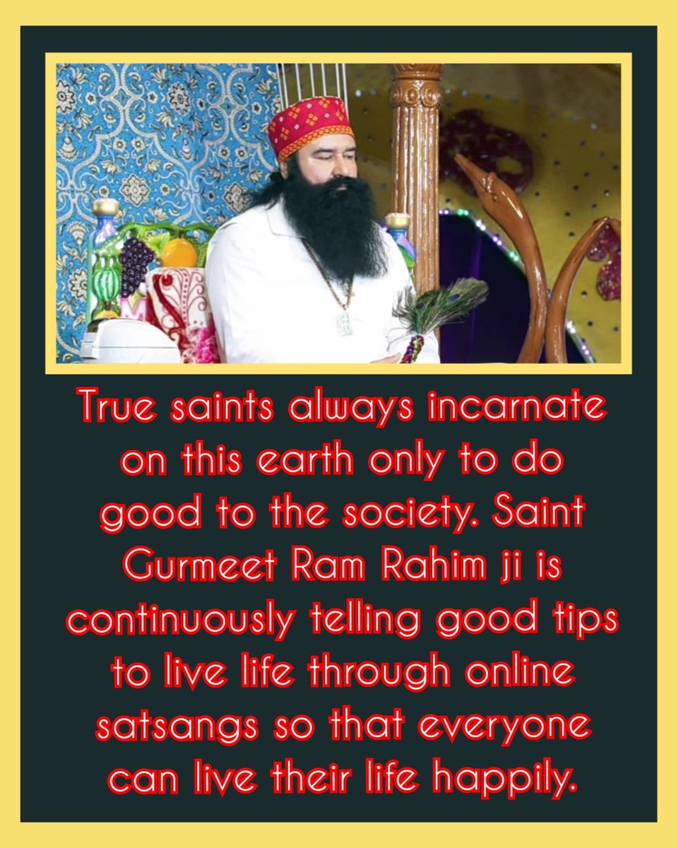 In today's run-of-the-mill life, a person falls due to problems like stress even on small things. Saint Gurmeet Ram Rahim Ji tells that such a person should continuously chant the name of God, then he can get rid of the problem of stress. #StayPositive