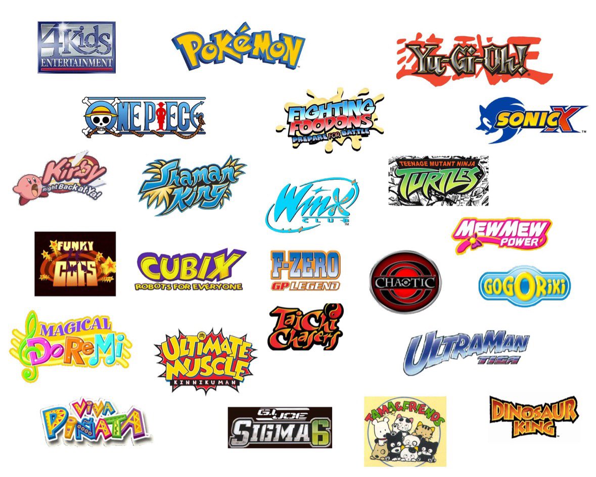 TaraSandsVO's tweet photo. It feels like time for a real #4kidsreunion. Tag the conventions you would like to meet the voice actors from #4kids at! 
#pokemon #yugioh #shamanking #onepiece #tmnt #sonicx #kirby https://t.co/wHMe45HmFr
