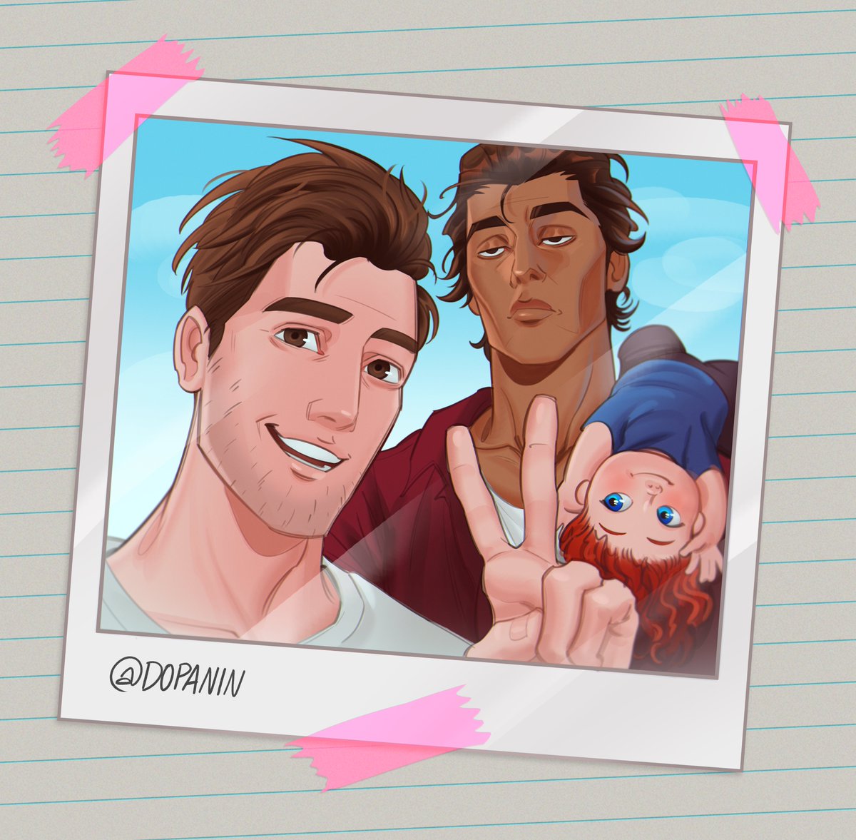 family trip
#AcrossTheSpiderVerse #spiderdads #PeterBParker #MiguelOHara