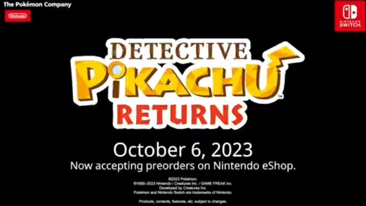 ✨Detective Pikachu is finally back with a sequel game!!!🔍⚡✨

#pokemondetectivepikachu