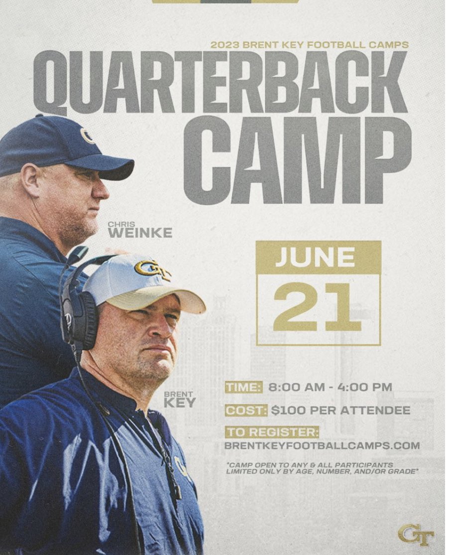 Gustavo Martinez (@gustois_open) on Twitter photo Had a wonderful time learning under the best coaches out there! The Grind don’t stop! #gojackets <a href="/CrossKeysHS/">Cross Keys HS</a> <a href="/GeorgiaTechFB/">Georgia Tech Football</a> Had a wonderful time learning under the best coaches out there! The Grind don’t stop! #gojackets <a href="/CrossKeysHS/">Cross Keys HS</a> <a href="/GeorgiaTechFB/">Georgia Tech Football</a>
