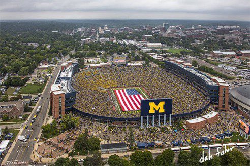 Marcus1Wimberly's tweet photo. #AGTG WOW!! After a great conversation with @JayHarbaugh I am beyond blessed to receive an offer to play at The University of Michigan!! GO BLUE!! 🔵🟡 @UMichFootball @CoachJim4UM @CoachCalebPerry @winnerswin07 @adamgorney @247Sports @coachclink https://t.co/MiS5os8fpU
