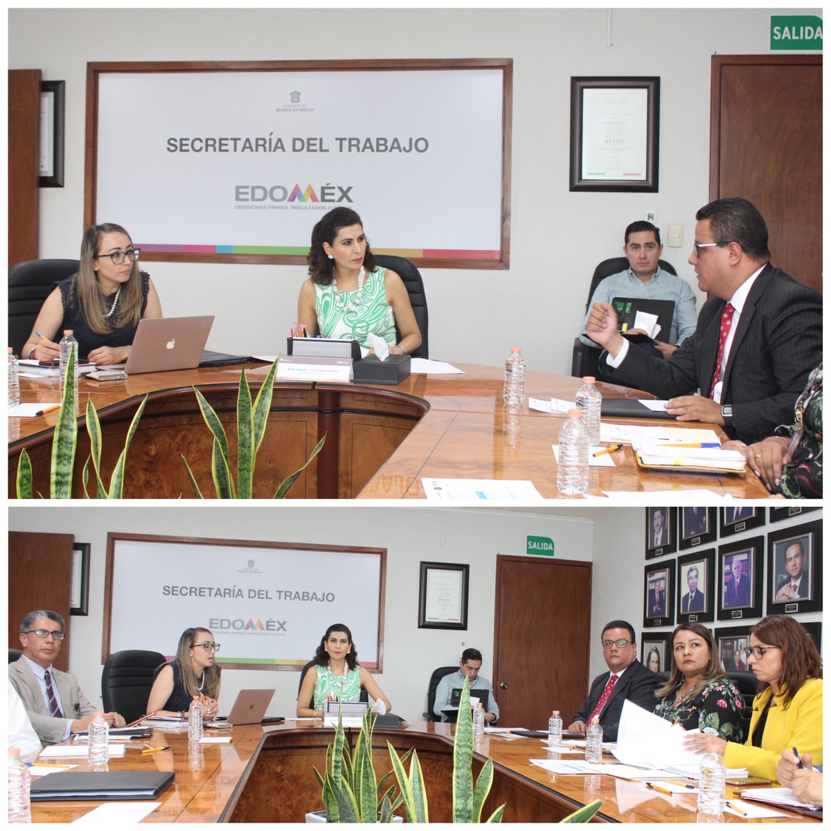 MaribelGongoraE's tweet photo. En reunión con el equipo del Tribunal Estatal de Conciliación y Arbitraje @TEstatal_CA se da seguimiento a las actividades y procesos administrativos en materia de justicia laboral. #Edoméx https://t.co/XPArdBhNjn