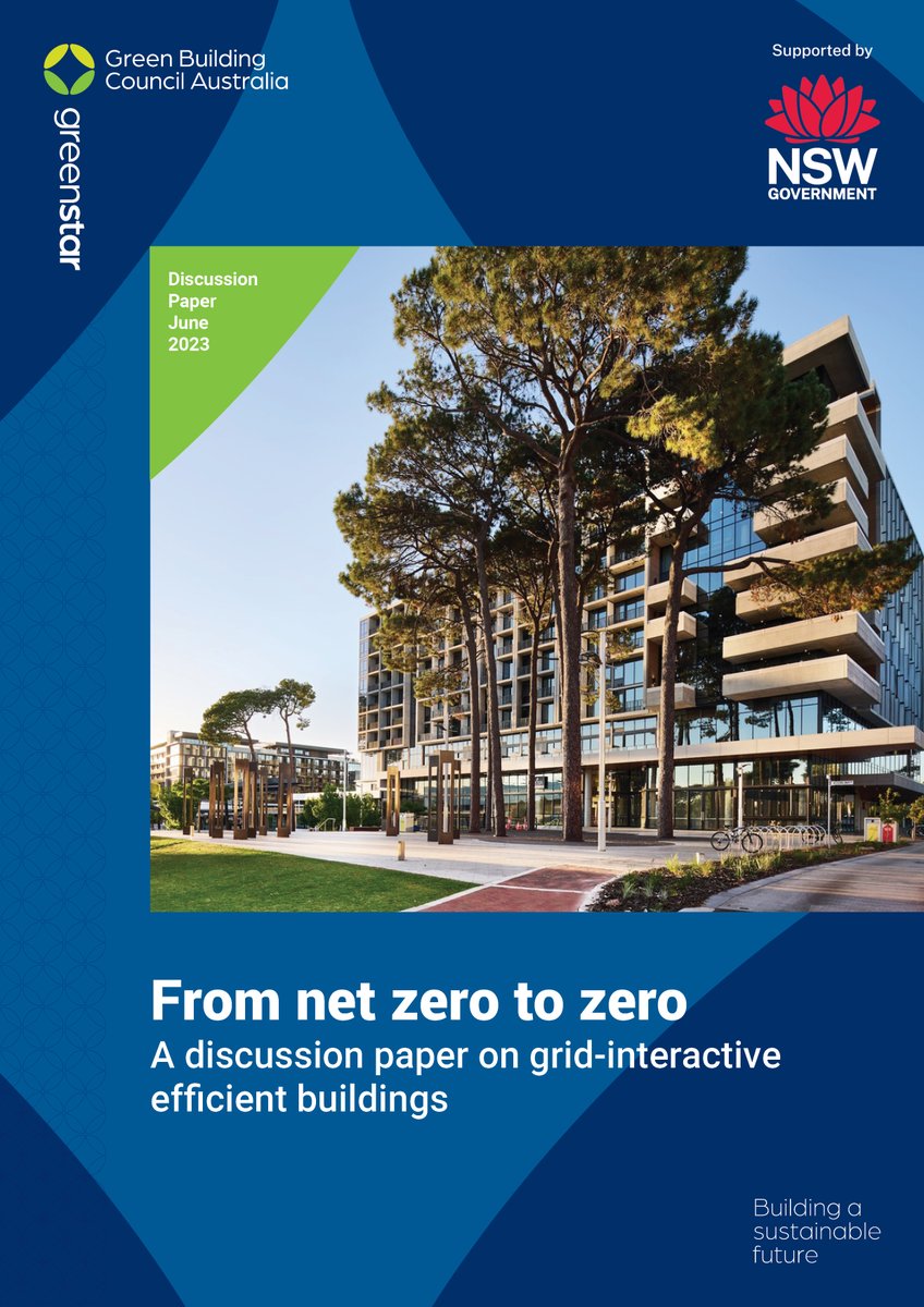 gbcaus's tweet photo. Our new report shows how #gridinteractive buildings are designed to use #electricity in a smart and efficient way, shifting energy usage to times when it's both cheaper and cleaner, while helping to generate #cleanenergy and reduce costs. Read it here https://t.co/hvhA3sqUDo https://t.co/J0aIbilikJ