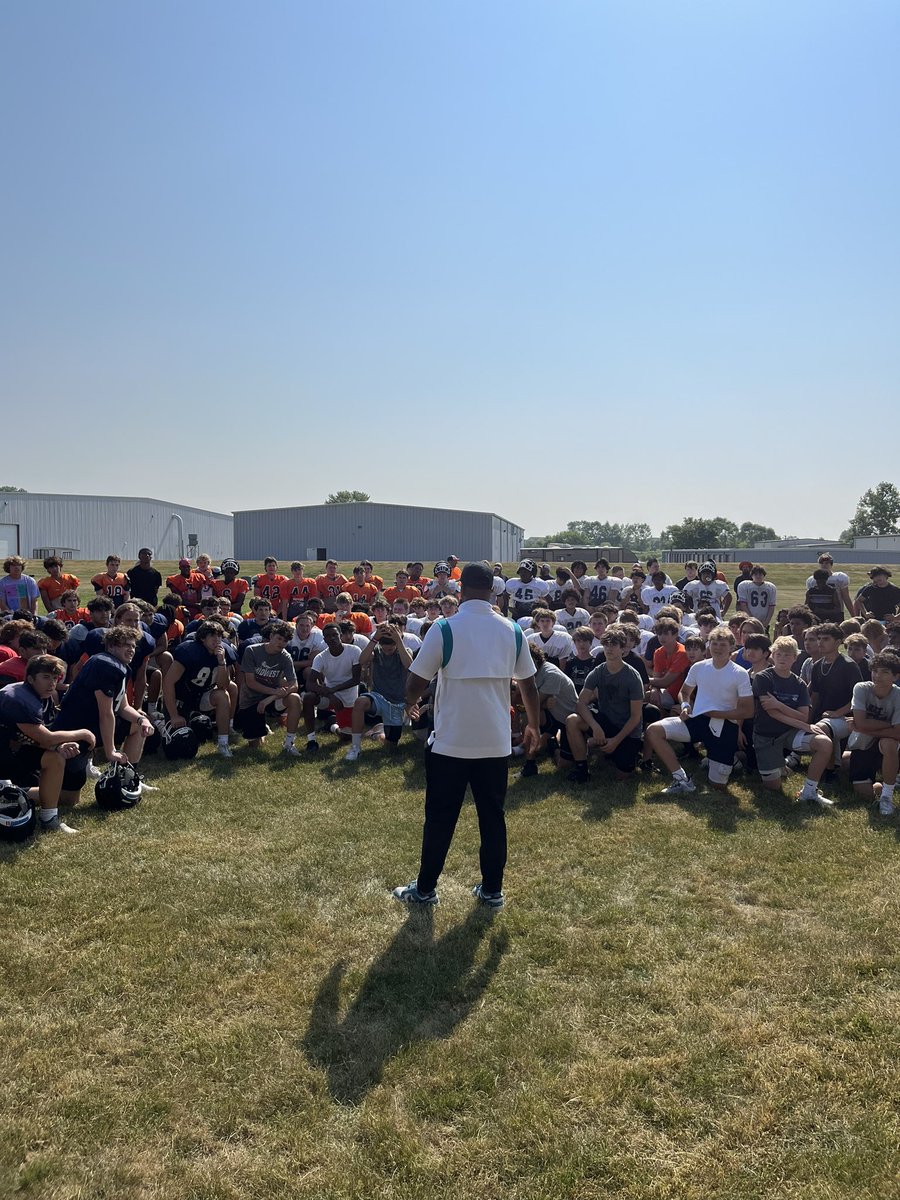 Brian Cooney (@cooneypanthers) on Twitter photo Great having <a href="/mickeel_stewart/">Mickeel Stewart</a> of the <a href="/Jaguars/">Jacksonville Jaguars</a> stop by to speak with the entire <a href="/Oswego_Football/">Panther Football '24</a> program to send a message about hard work and using dedication to hit your goals in life.
Once a Panther, Always a Panther Great having <a href="/mickeel_stewart/">Mickeel Stewart</a> of the <a href="/Jaguars/">Jacksonville Jaguars</a> stop by to speak with the entire <a href="/Oswego_Football/">Panther Football '24</a> program to send a message about hard work and using dedication to hit your goals in life.
Once a Panther, Always a Panther