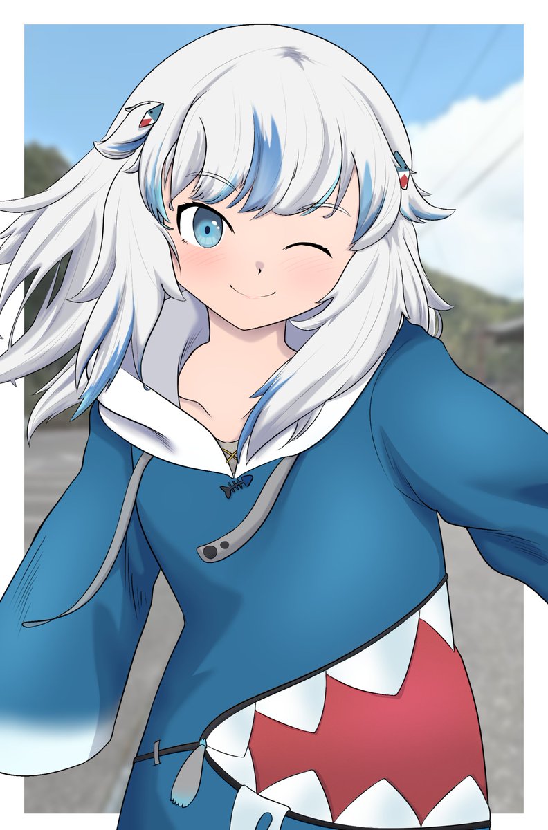 SameSaam3's tweet photo. A 🦈 
#gawrgura #gawrt #HololiveEN https://t.co/ix2JCdfUWI