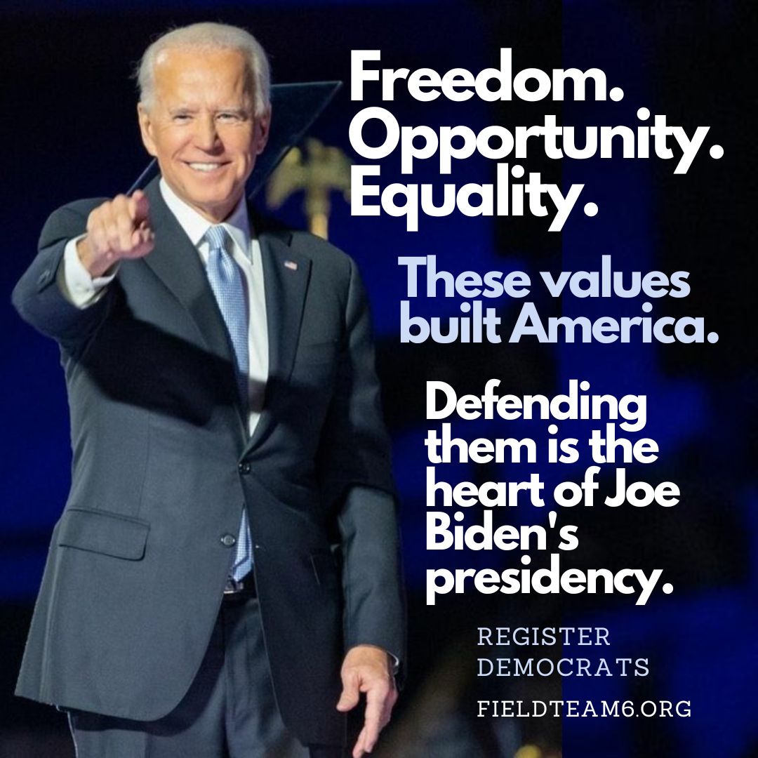 🎆Let’s finish the job @POTUS
🎶It’s a Wednesday #FollowParty
🌊Let’s #RegisterDemocrats
🌈Let’s Say Gay

So –

👣Follow me-I’ll follow back
💬Comment
🔁Retweet
💙Like
👀Vet & Follow Everyone
#Voterizer #Resister #FBR #StrongerTogether #BlueParty #BetterWithBiden #PrideMonth