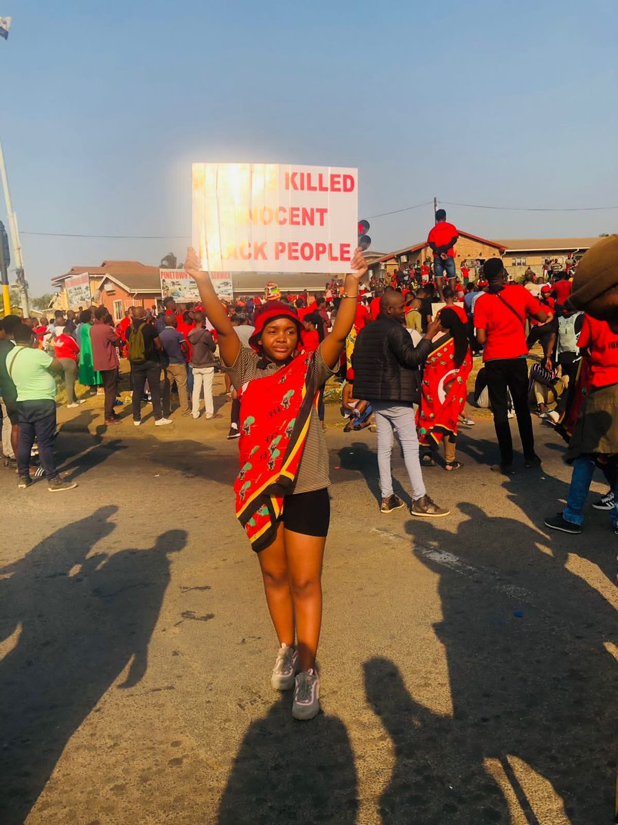 2021- #PhoenixMarch
Marched to Phoenix on the 5th of August to demand Justice for our Black brothers, sisters, and parents who were brutally murdered during the #JulyUnrest that took place in Durban in 2021.
#EFFTurns10 
#PheonixMassacre