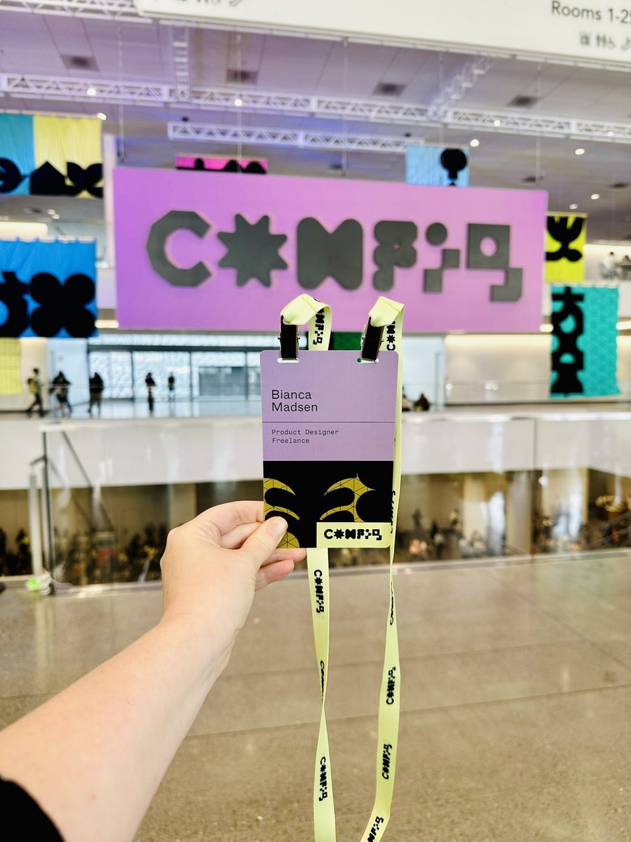 Fun day at #config23 😃