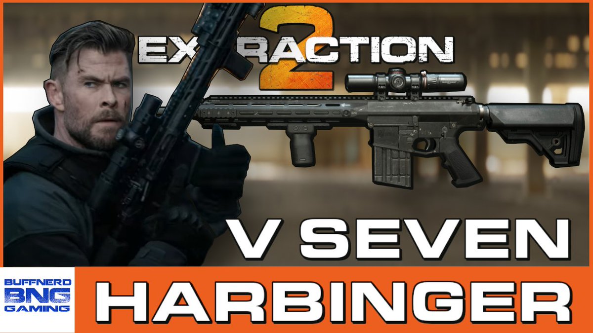 BuffNerdGaming1's tweet photo. Today we are covering @chrishemsworth V Seven Harbinger Build that he uses in the new movie Extraction 2! @InfinityWard @CallofDuty @Activision
#ModernWarfare2 #ModernWarefareII #Extraction2📷 #VSEVENHARBINGER 
https://t.co/Ca9N4dJLD5 https://t.co/3AjQUVDZ25