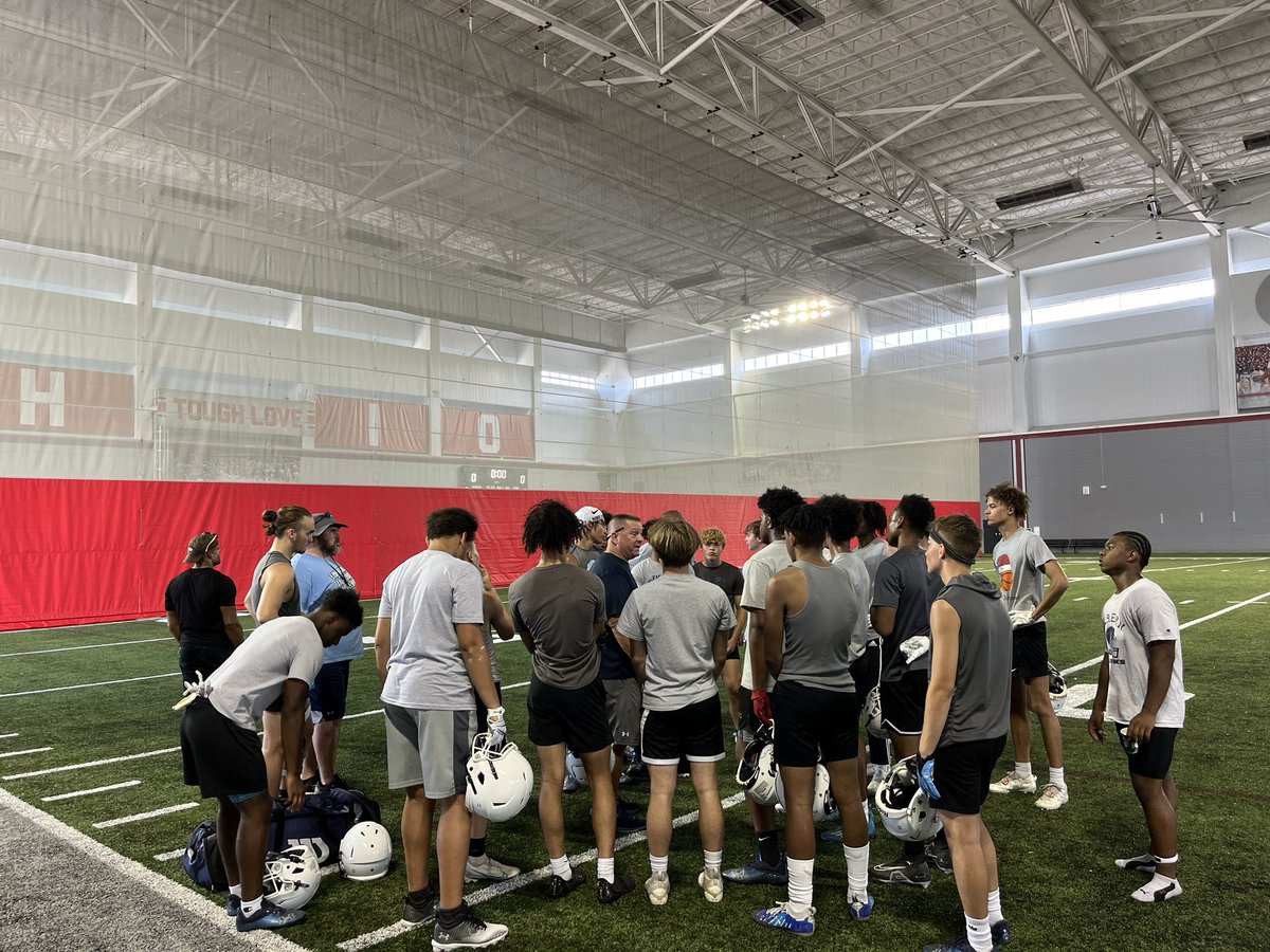 Guys went out and competed! Thank you to @OhioStateFB for hosting a great event! Grind is just starting #LiveTheCreed