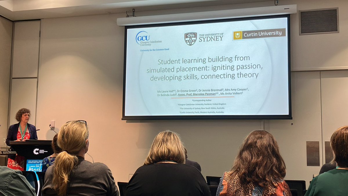 Dr Terri Grant (@terrig20) on Twitter photo Really interesting study - <a href="/merrolee/">Merrolee Penman</a> presenting work in collaboration with <a href="/laurahallOT/">Laura Hall</a> from <a href="/GcuOcc/">GCU Occupational Therapy</a> around the use of simulation to prepare students for practice. Some very familiar emerging themes! <a href="/ElizabethCasso1/">ElizabethCassonTrust</a> #OTAUS2023 Really interesting study - <a href="/merrolee/">Merrolee Penman</a> presenting work in collaboration with <a href="/laurahallOT/">Laura Hall</a> from <a href="/GcuOcc/">GCU Occupational Therapy</a> around the use of simulation to prepare students for practice. Some very familiar emerging themes! <a href="/ElizabethCasso1/">ElizabethCassonTrust</a> #OTAUS2023