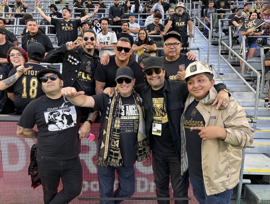 Awesome at the BMO #LAFC
