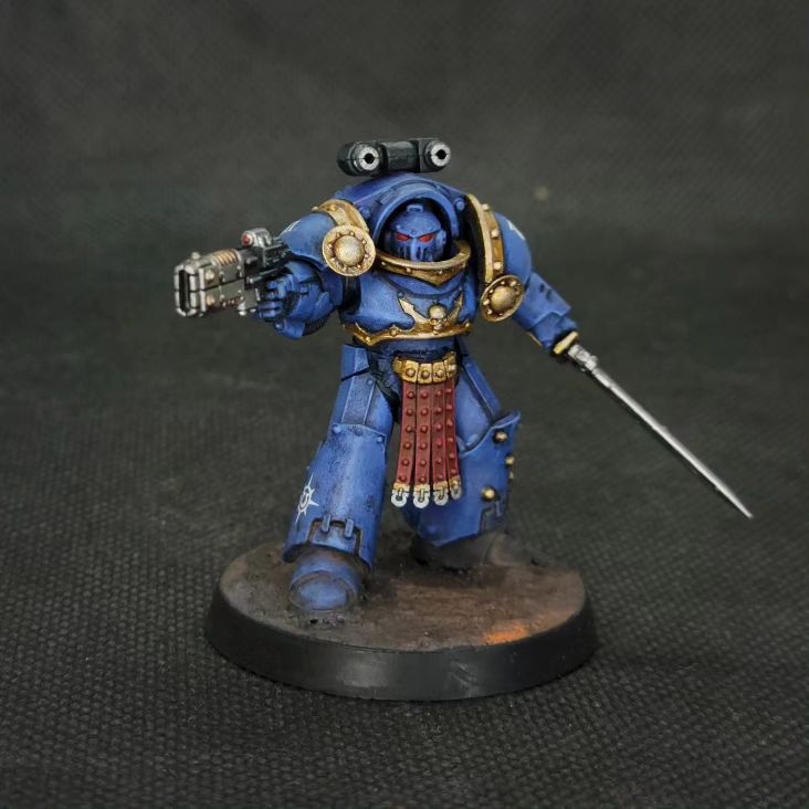 #Ultramarine Terminator Squad in Tartaros Armor #warhammercommunity #warhammer40k #40k #warhammer30k #30k #horusheresy #hardforheresy #ageofdarkness #buildingwarhammer #spacemarines #warmongers #wargaming #miniaturewargaming #paintingwarhammer #miniaturepainting #Ultramarines