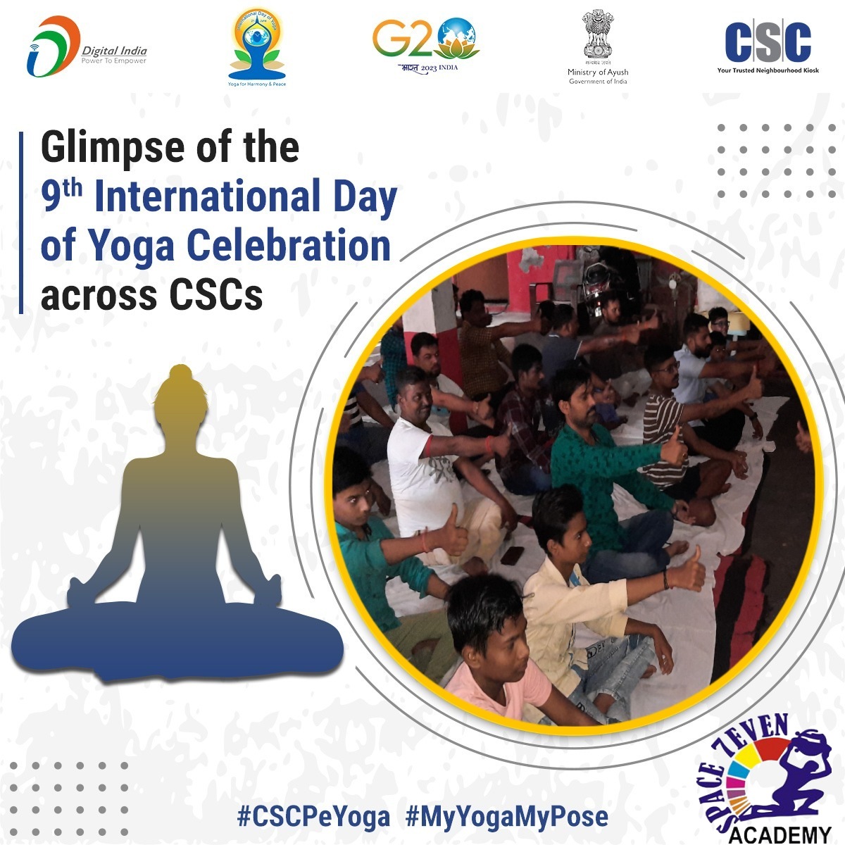 kannaujcscrajan's tweet photo. #CSCPeYoga #MyYogaMyPose
@CSCegov_ @CSCUttarPradesh @sanjaykrakesh @atulitrai @AjayPrakashCho3 @BrijeshTiwari98 https://t.co/OPjwyLOlle
