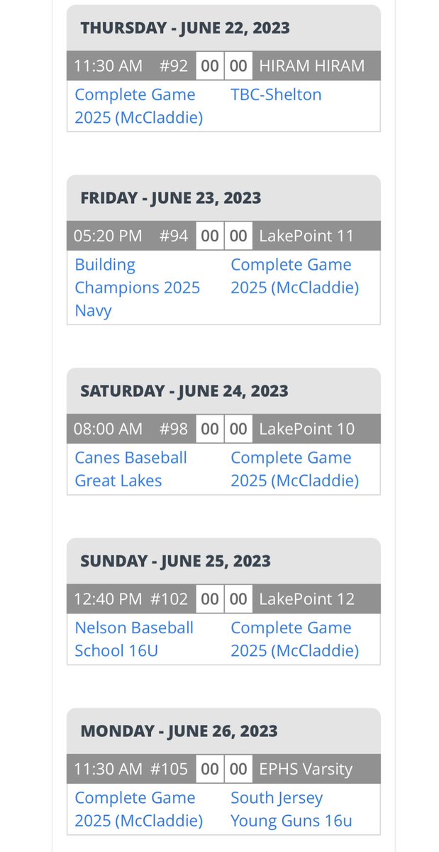 Adrian Mccladdie (@ateamrecruitin1) on Twitter photo Natty Datty starts tomorrow. Come check us out!!! <a href="/PBRGeorgia/">Prep Baseball Georgia</a> <a href="/Complete_Game_/">Complete Game</a> <a href="/teamfitzz/">johnn</a> <a href="/marte19_marte/">Richard Marte</a> Natty Datty starts tomorrow. Come check us out!!! <a href="/PBRGeorgia/">Prep Baseball Georgia</a> <a href="/Complete_Game_/">Complete Game</a> <a href="/teamfitzz/">johnn</a> <a href="/marte19_marte/">Richard Marte</a>