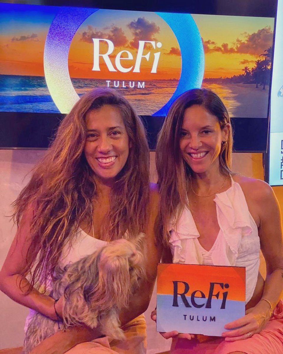 ReFiTulum's tweet photo. We’re enjoying our journey into #ReFi & building new regenerative businesses of the future that give back instead of extract.
Many exciting things in store for us & #Tulum 💫🌴🖼️
#regen #refitulum @refidaoist @refimexicocity @ReFiLatinAmeric @yayita092 @ApolloniaKeys @sandramp https://t.co/K7CRBAtBgx