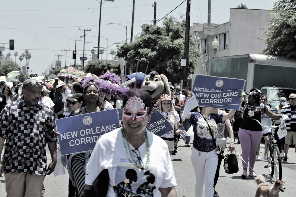 LAFilmKitchen's tweet photo. A few stills of this weekend's "New Orleans 2 LA" celebration of the opening of the N.O. corridor in South Los Angeles. Shout out to all of the Mayors and Council people present. Follow us on Instagram for more @lafilmkitchen #LosAngeles #photography https://t.co/XzBHi6XZgX