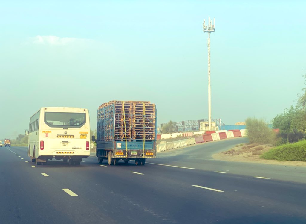 Is it just me, or does anyone else wonder where the trucks loaded of wooden #pallets (& wire reels) go every morning🌅in #Dubai🇦🇪⁉️ And… how do we get one to stop and #donate to @ArborDubai💚⁉️. We remain #enoughforallforever as we continue to enhance our #learningspaces. 🙏🏼🌿🏆