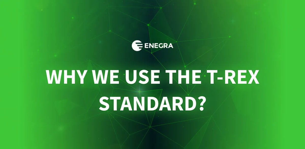 enegragroup's tweet photo. Using #TREX from @TokenySolutions for $EGX ensures KYC &amp; AML compliant issuance &amp; transfer.

#ONCHAINID, integrated into T-REX, streamlines ownership transfer &amp; eliminates repeated verifications, boosting liquidity.

Join us in embracing the future of compliant tokenization! https://t.co/TzrZzUgK3p