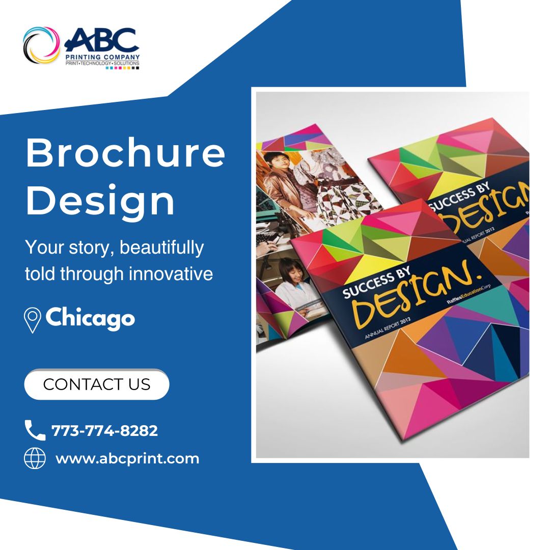 A well-designed brochure demands the reader's attention, conveys crucial messages, and motivates action. ABC Printing Company offers custom brochures with text, graphics, color, and design.
🌐: bit.ly/2Rv5geW