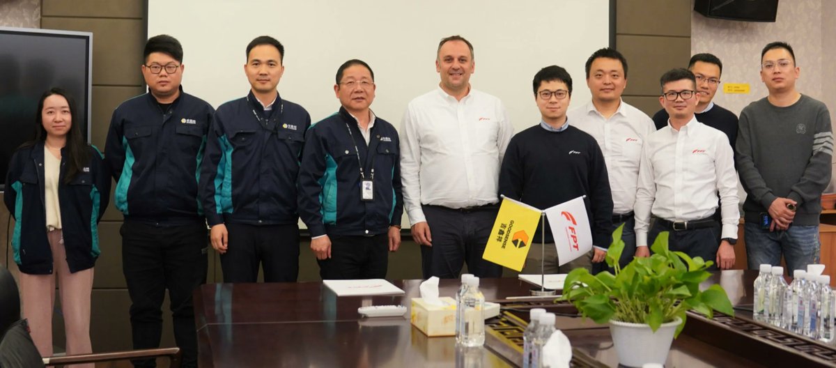 themachinemaker's tweet image. #newsalert
FPT Industrial partners with Zhejiang Goodsense Forklift to supply over 5,000 F28 engines for forklift products exported to Europe and America. #powertrainsolutions #Sustainability  #forklifts #innovative #reliable #efficient