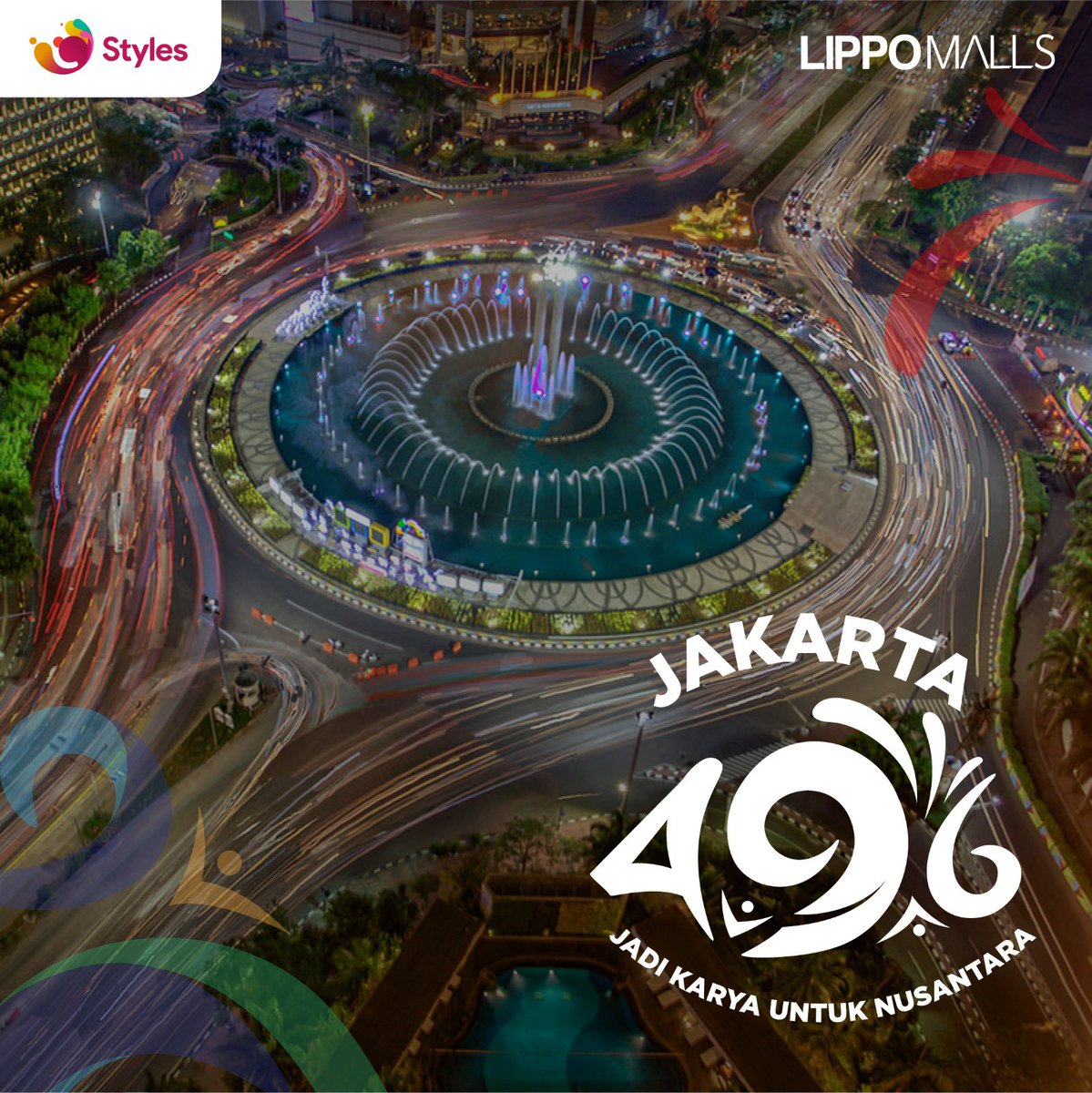 Dirgahayu DKI Jakarta ke-496!

Teruslah maju dan jadi karya untuk Nusantara!

#LippoMallsIndonesia #LippoMalls #HUTDKI #JadiKaryaUntukNusantara #Jakarta496 #HUTDKILMI