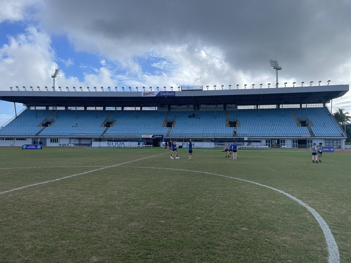 The home of the @Fijian_Drua plays host to @FijiFootball_  v @NZ_Football @OFCfootball Women’s U-19 Championships #OW192023