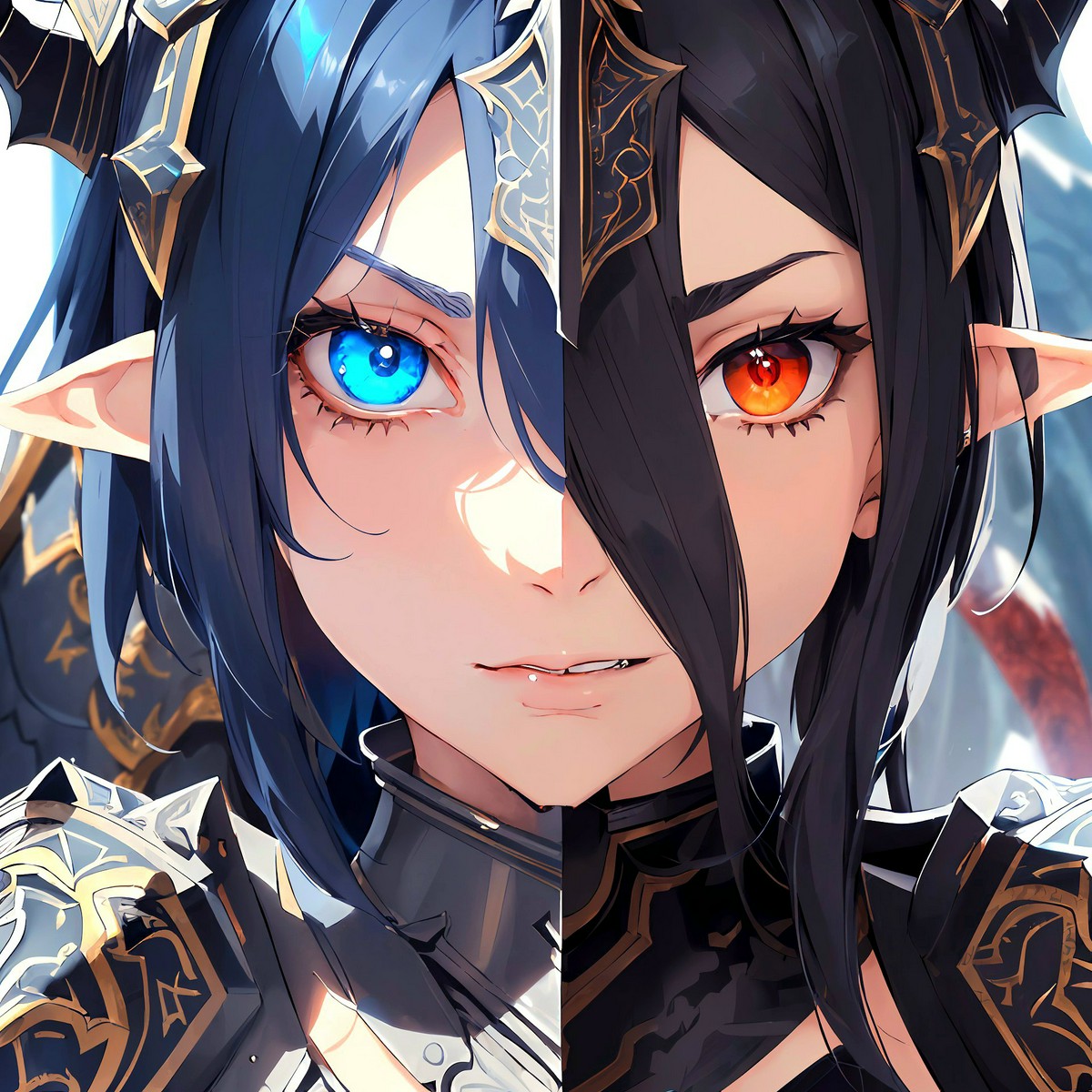 MeisanaOfficial's tweet photo. Meisana and the Demon Inside

#AIart #YodayoAI #mentalhealth #AIwaifus #AIイラスト #aiartcommunity #splitface #animegirl #AnimeArt #TheSanastory #AIanime https://t.co/EzzzB5WCWF