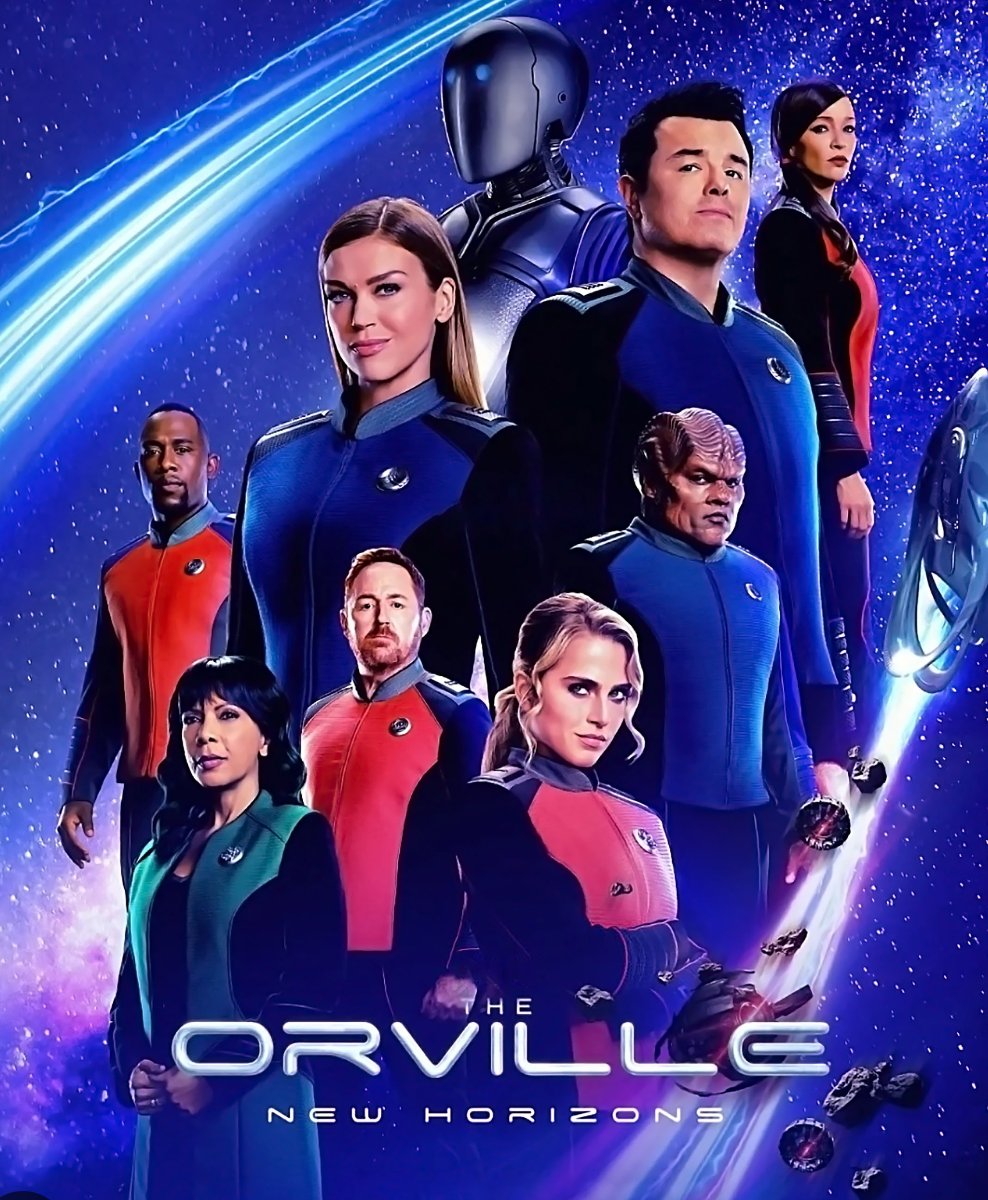 treklady11's tweet photo. #TheOrville is the cure for grim, dark, and boring sci-fi. It's the best storytelling I have seen in many years, not just for sci-fi, but any genre. It's enlightening, uplifting, with relevant social commentary and the right mix of humor. It's excellent! https://t.co/0B81ghyZ2c