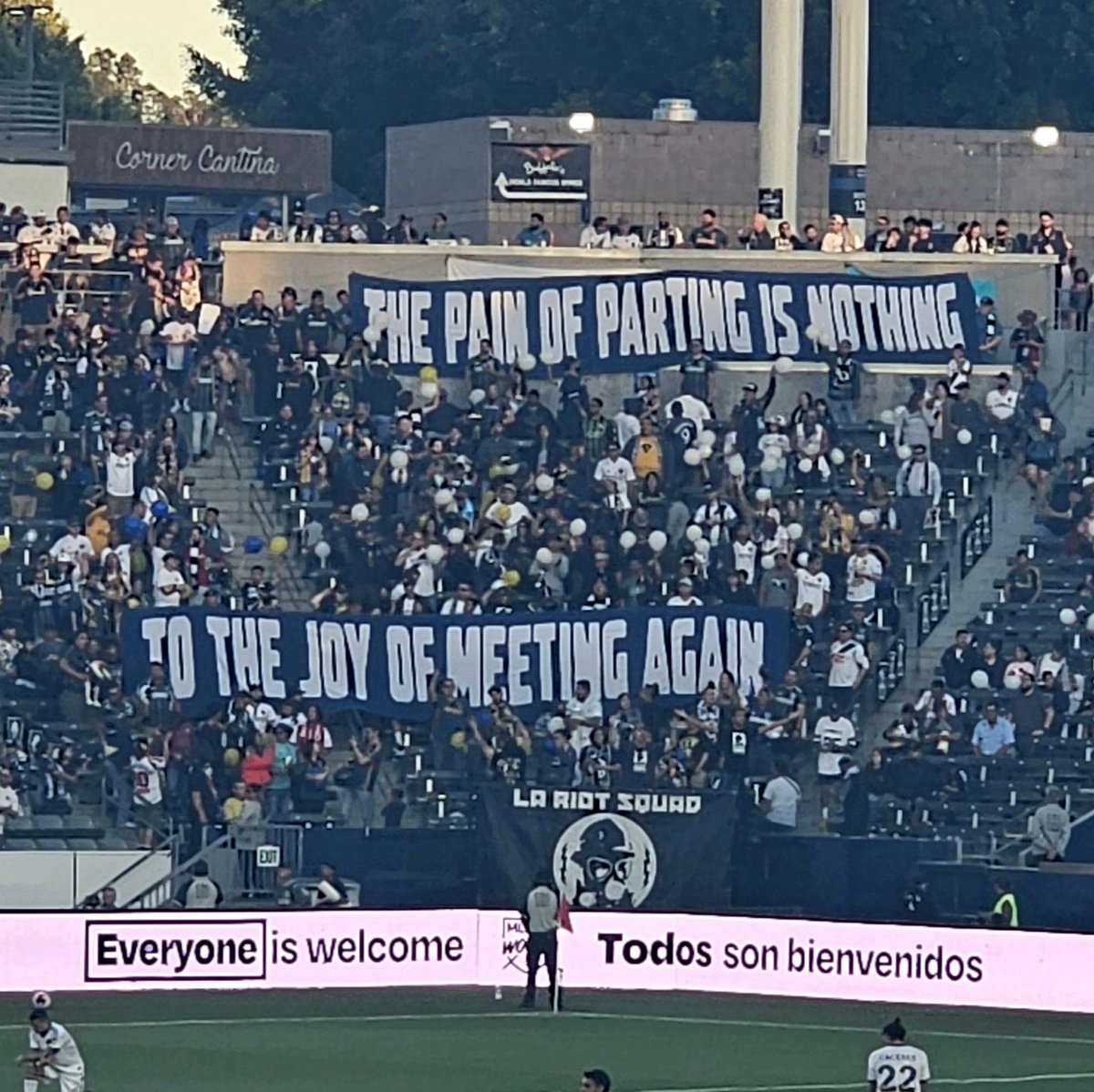 Galactic Homecoming. Well said, @LARiotSquad 

#LAGalaxy