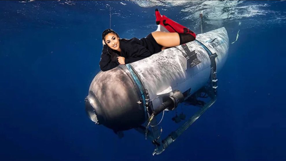 So this not her with the submarine?