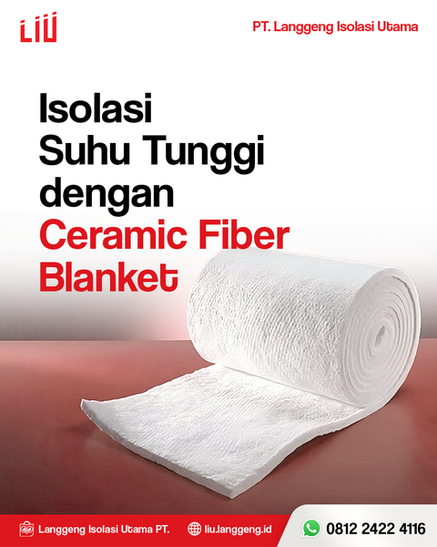 liu_isolasi's tweet photo. Ceramic fiber blanket adalah bahan isolasi termal yang terbuat dari fiber keramik yang diperkuat dengan bahan penyangga seperti fiberglass atau stainless steel... #LanggengIsolasiUtama https://t.co/Z6iSXXxVvQ