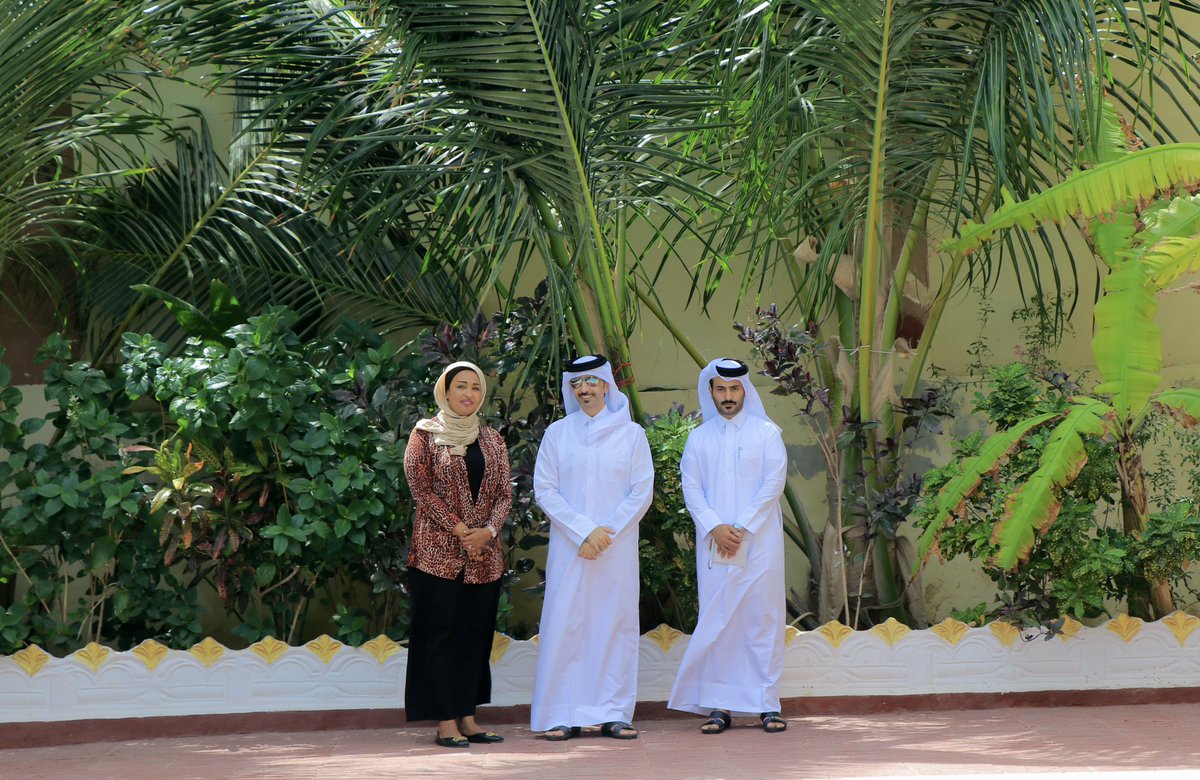 KhadijaMakhzumi's tweet photo. Received #Qatar’s Ambassador to #Somalia, Amb Abdolla Salem Al Nuaimi at @MoECC_Somalia today &amp; discussed collaborative efforts between our nations to address climate crisises &amp; explored effective strategies to preserve our environment for future generations. https://t.co/uRNa7cFzp1