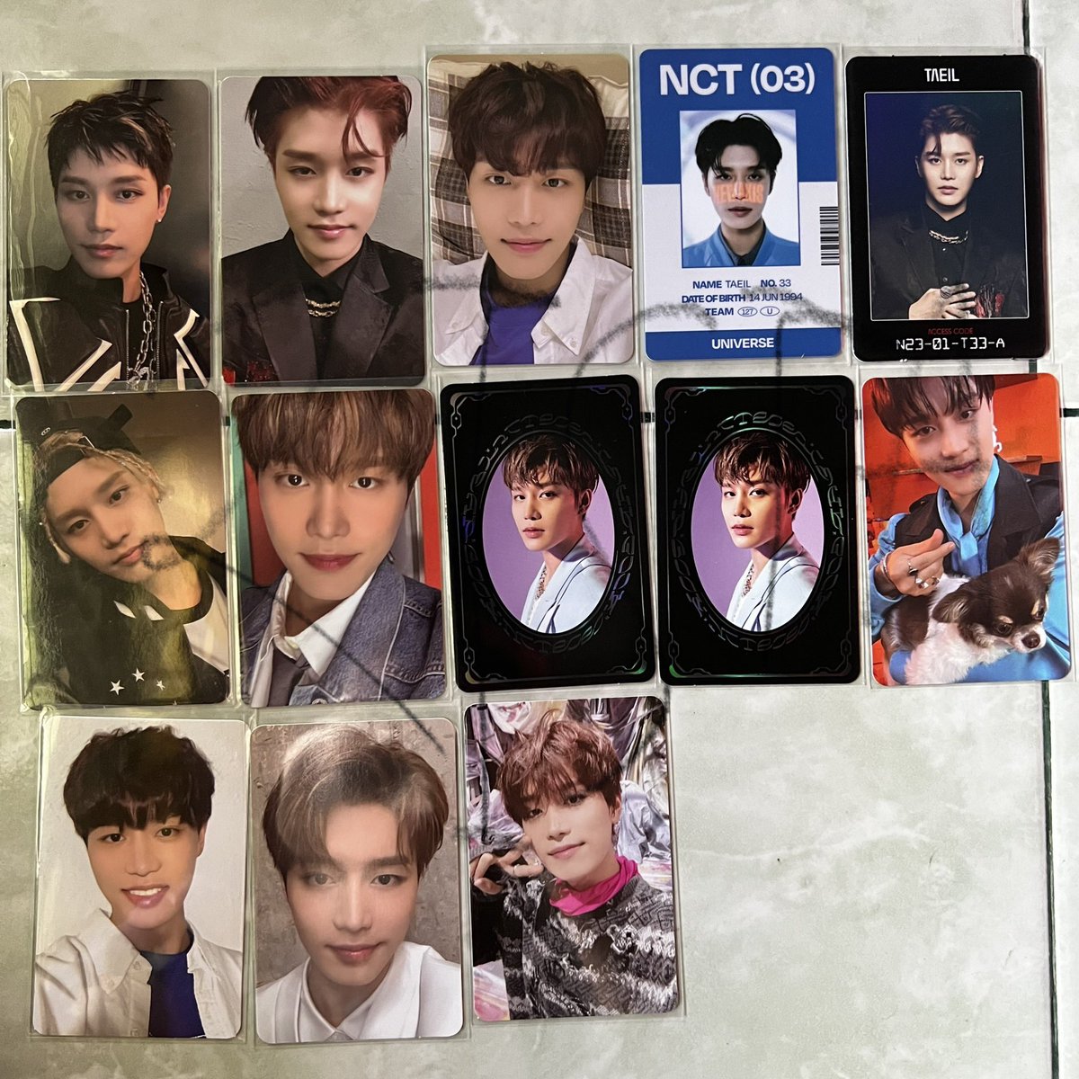 @dagangkorea - set id taeil universe + johnny selca 44.898
- ac taeil 25.511
- yb taeil (slight) 15.307
- pc selca fortune the link 36.158
- pc album taeil 31.633/ea
- pc merch lainnya 25.827/ea

dom Mataram, NTB
✅pack+adm
✅co oren ; gratong xtra
mostly in good condition