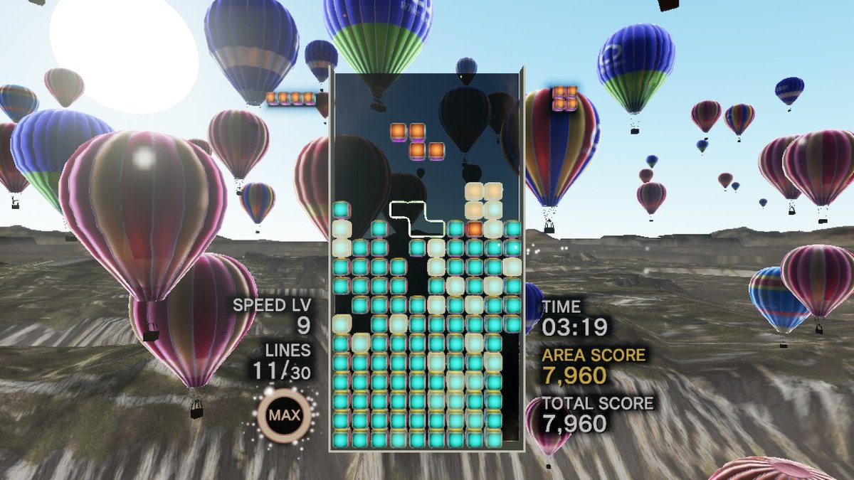 nsarmoredfrog's tweet image. #AFPlaysTetrisEffect #TetrisEffectConnected #NintendoSwitch