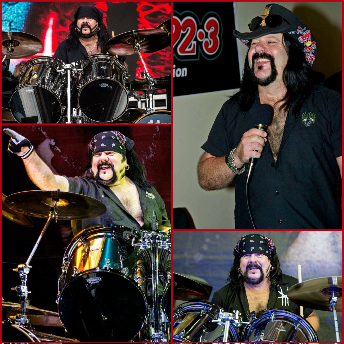 Hace 5 años, falleció el gran VINNIE PAUL ABBOTT (Fue el baterista de Pantera, Damageplan y  Hellyeah). #VinniePaul #Abbott #Pantera #Damageplan #Hellyeah #Drums #Metal