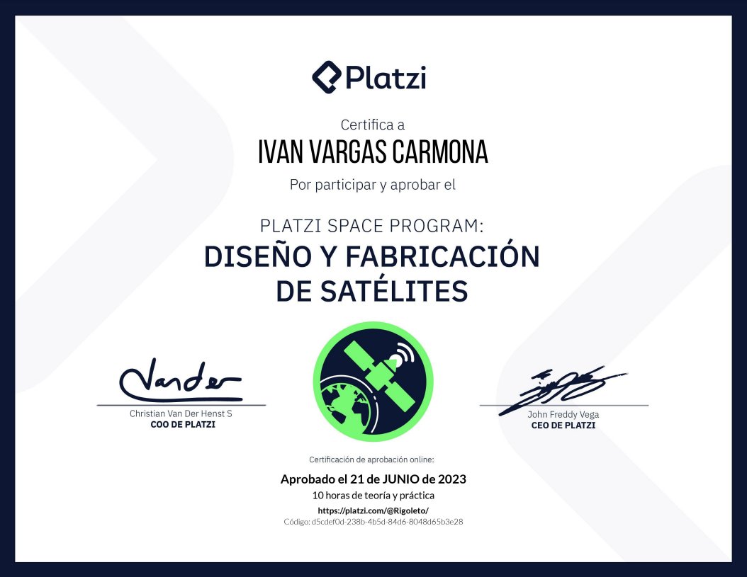 Rigoleto723's tweet photo. Gracias por hacer posible el #PlatziSpaceProgram, por democratizar el conocimiento y acercarnos al espacio, @sd, @freddier, @cvander y @platzi! https://t.co/VYCWT476Ko