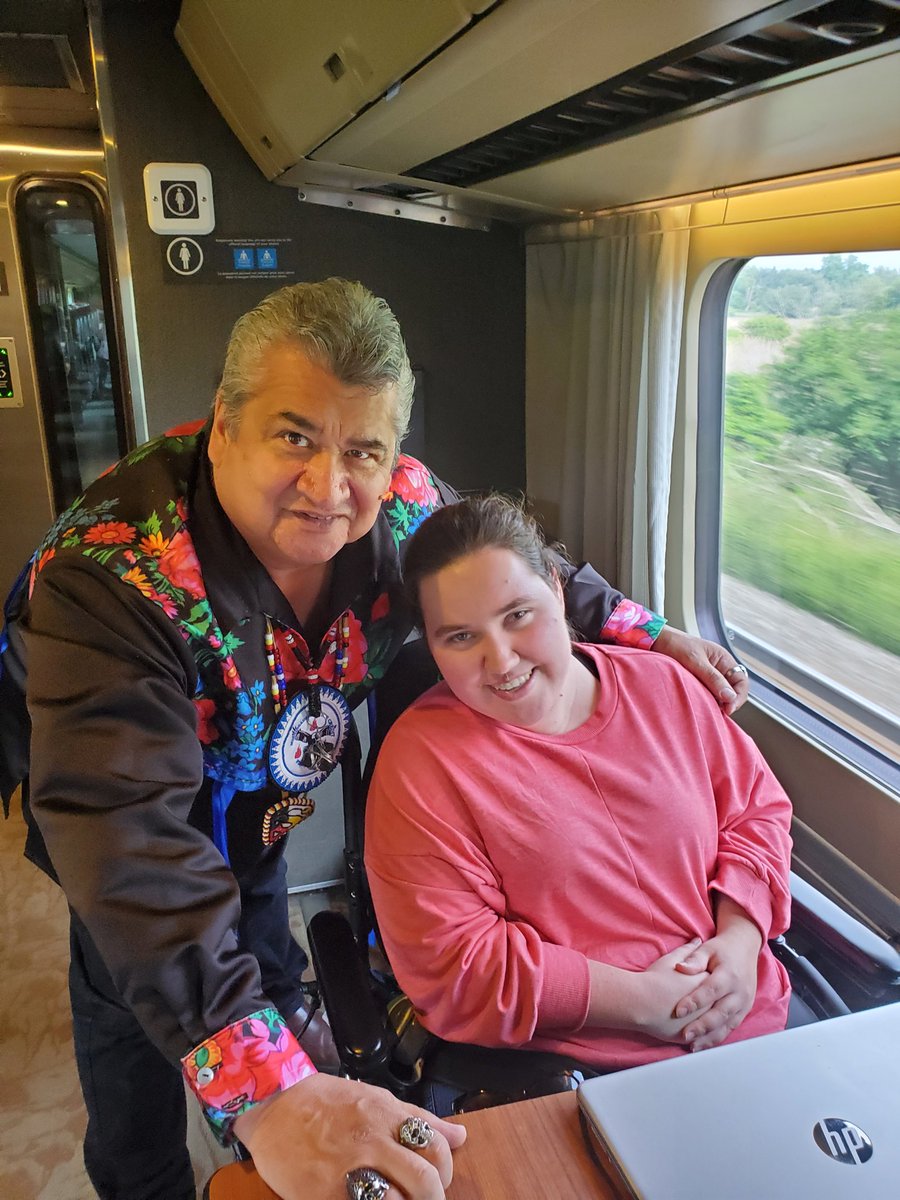 Sydney Weaver (@sydsroadtrips) on Twitter photo On 16 June while traveling on <a href="/VIA_Rail/">VIA Rail Canada</a> I had the honour & pleasure of sitting with Chief Stacey Laforme of the Mississaugas of the Credit First Nation (<a href="/mcfirstnation/">Mississaugas of the Credit First Nation</a> ) On 16 June while traveling on <a href="/VIA_Rail/">VIA Rail Canada</a> I had the honour & pleasure of sitting with Chief Stacey Laforme of the Mississaugas of the Credit First Nation (<a href="/mcfirstnation/">Mississaugas of the Credit First Nation</a> )