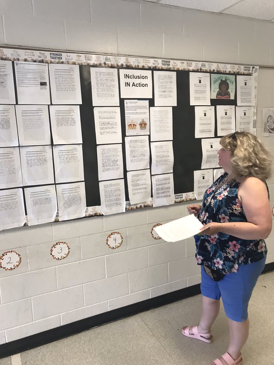 Thank you to the teachers at Lucy Maud Montgomery who opened up their classrooms today and shared inspiring, authentic and rich tasks linked to Indigenous education. Such a beautiful culmination and celebration.