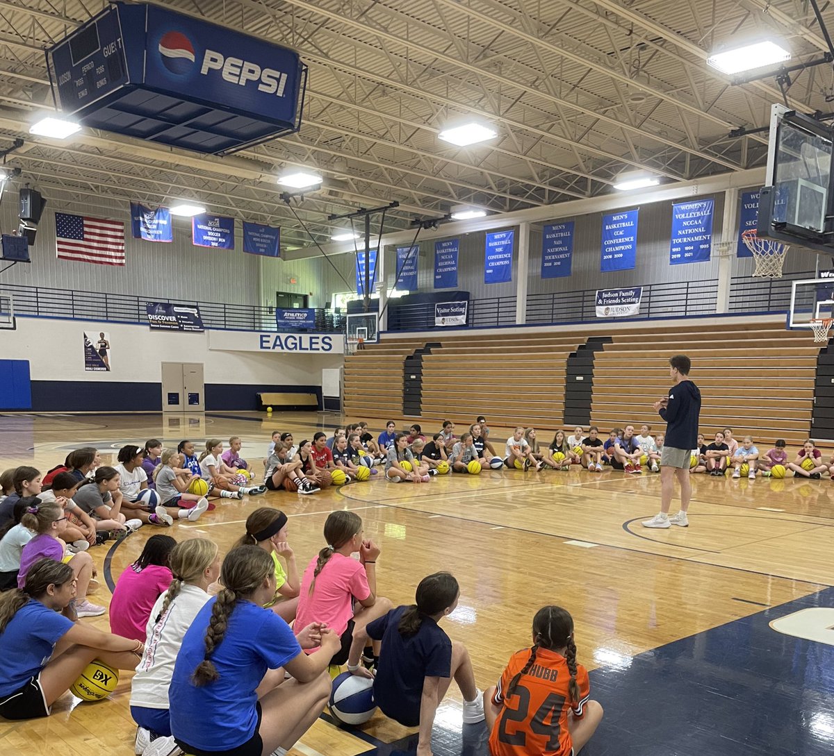 JudsonWBB's tweet photo. Camp Day 3 ✅ https://t.co/5TcOU1m4SS