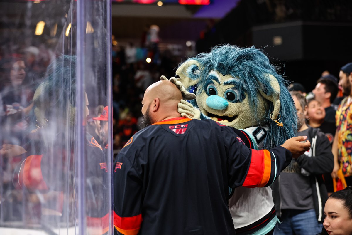 TheAHL's tweet image. BUOY IS IN THE HOUSE 🧌
