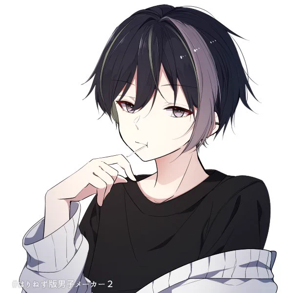#Picrew #はりねず版男子メーカー2 エリザベート遊戯録HO裏社会/変装  窃盗症(クレプトマニア)の泥棒!風間燕くん 手癖が地獄のように悪い  立ち絵は4人集合までに間に合わせたい〜〜〜