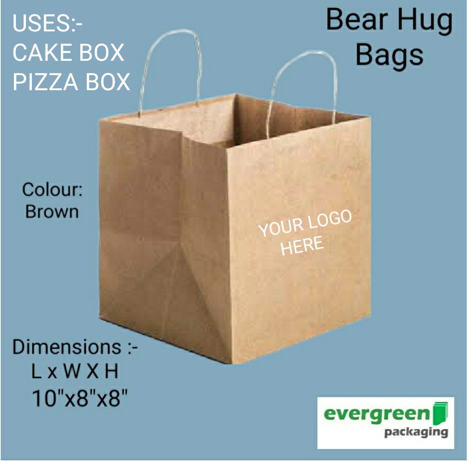 #goldenearth #oilproof #foodgradepackaging #kolkatahomebaker #paperbag #evergreenpackaging