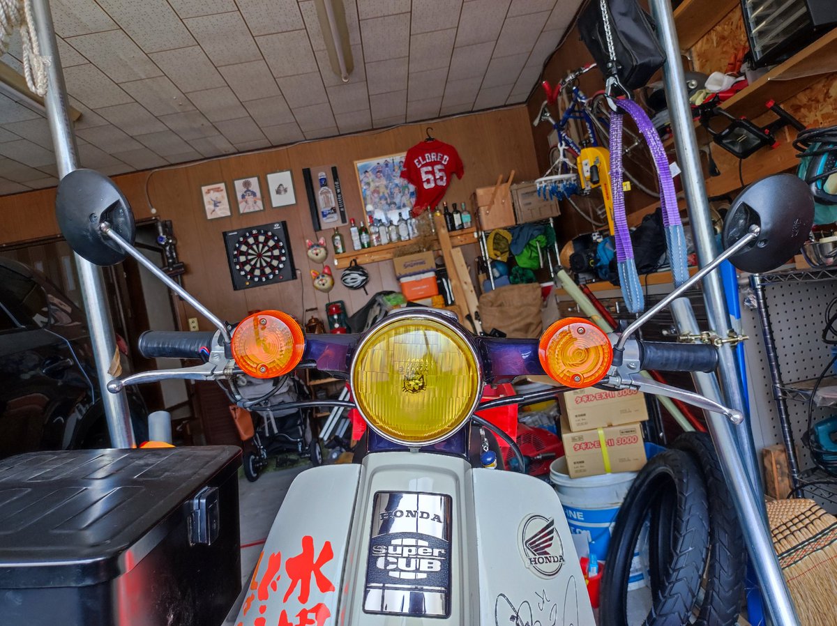 so00143104's tweet photo. 愛車のカブのヘッドライト。

#スーパーカブ
#カブ主
#カブヌシ
#カブいじり
#まーしゃるん https://t.co/CIlqcNfmog