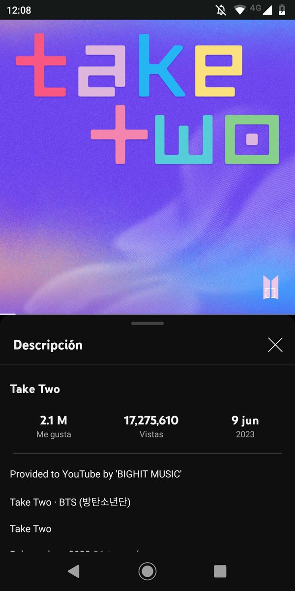 Carlaa_Army's tweet photo. Gracias por invitarme
BTS IS BACK
TAKE TWO FOR TAKE TWO
#TakeTwoOutNow
#LetsTakeTwoAgain
#TakeTwoAgain
@BTS_twt https://t.co/aLDRRAR3ti