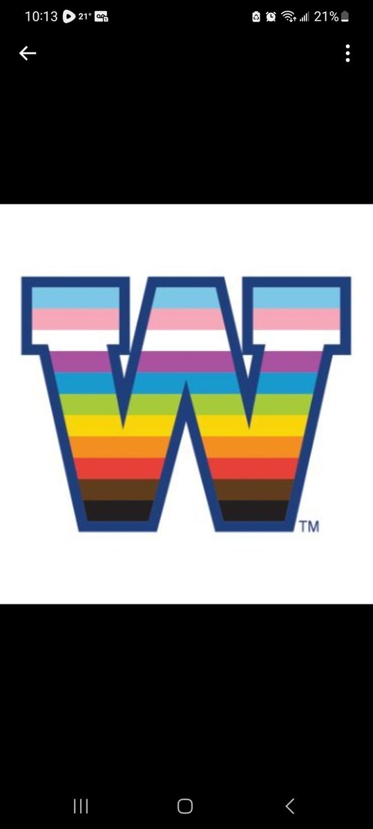 Fuck no. Rainbow W!?! 
#ForTheGroomers

We're out. No tickets for the summer.
We were coming to this game until you dropped this #WokeMindVirus logo.... never thought you'd fall for this shit Wade
#GoWokeGoBroke 
#FucktheBlue
#Mbpoli
#CFL
#GroomersAwarenessMonth