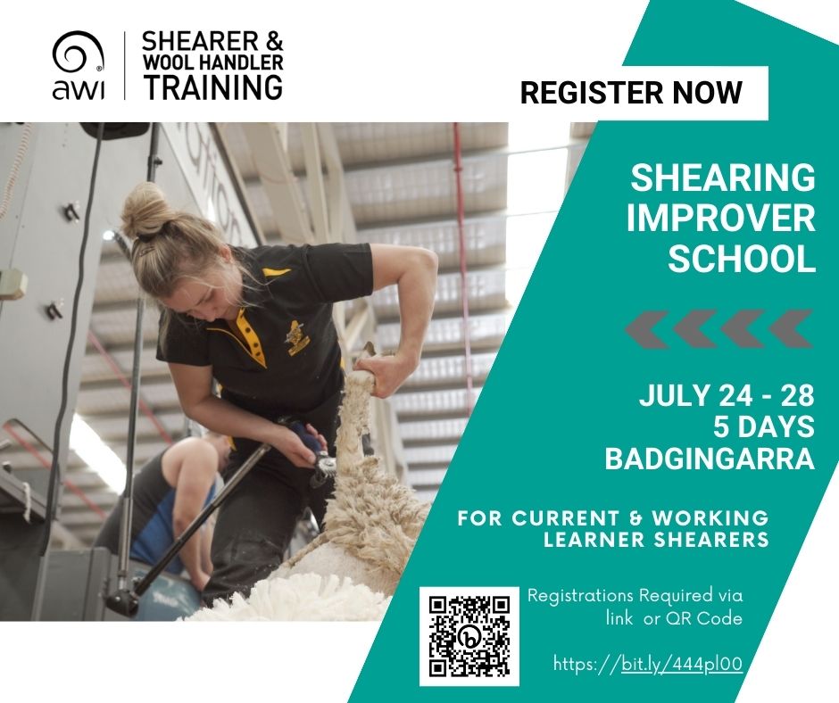 Shearing school in Badgy coming up for anyone interested please register here bit.ly/444pl00
<a href="/merinowa/">Ольга Баровских</a>
<a href="/WMG_WA/">West Midlands Group</a>