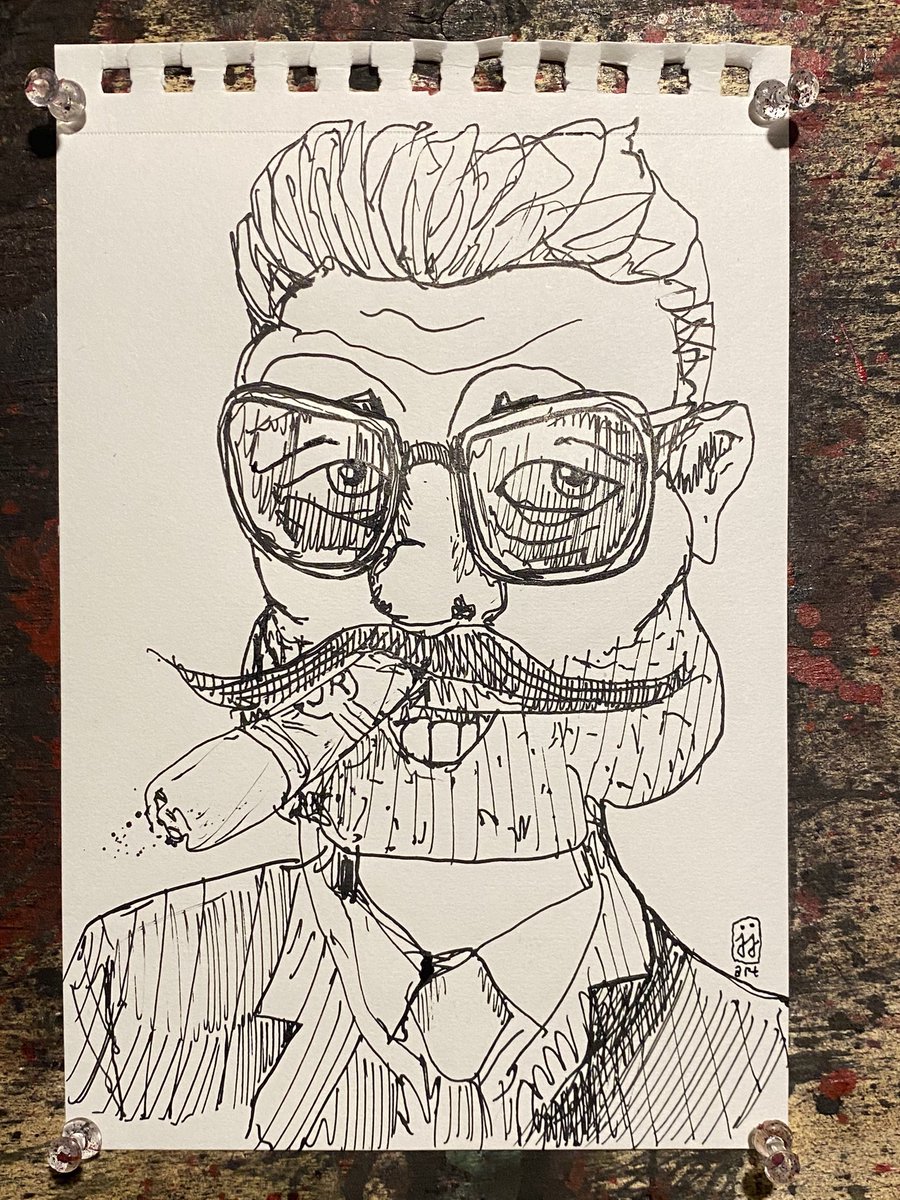 jjpallister's tweet photo. Hanging out with @JOERIANMUSIC and some other #GoodFolk

#jjart x @StuffNThingsNFT 

#makeARTeveryday 
#sketchysketching https://t.co/x28DYAKHUE